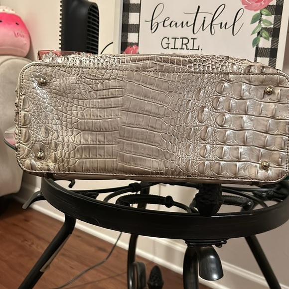 Rare Brahmin Beige Lamballe Duxbury with Matching Ady Wallet - Picture 6 of 16